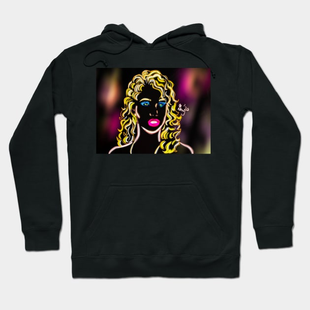 Neon Nomi Malone Hoodie by The Miseducation of David and Gary